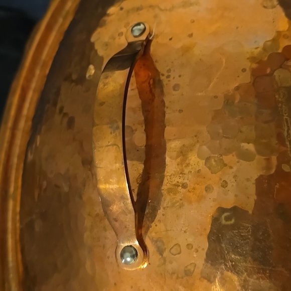 Hammered-Copper Bread Box, Retail $189.95 + Brass&Copper Cleaning Kit $7.99 - Picture 8 of 13